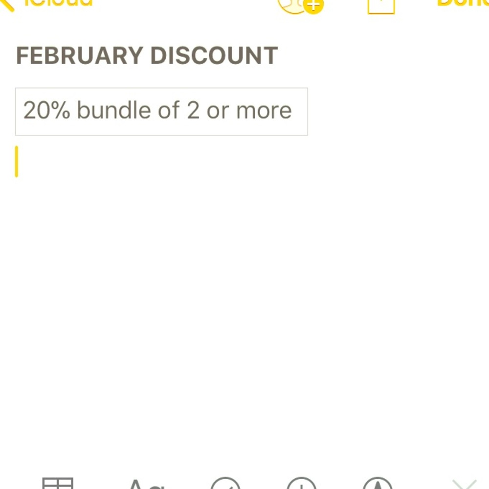 Discount available!